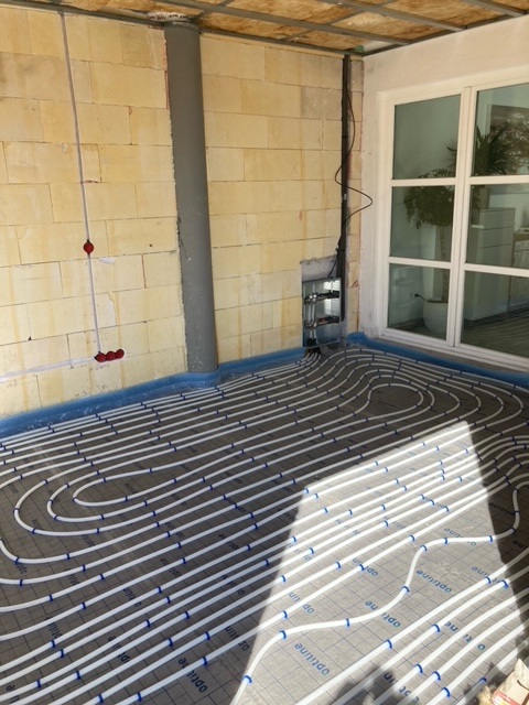 Fussbodenheizung Impianto Heiztechnik