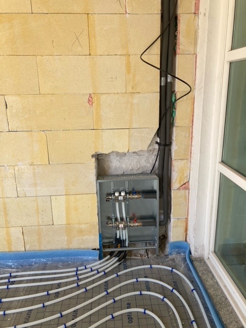 Fussbodenheizung Impianto Heiztechnik