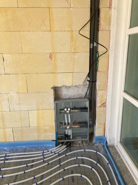 Verlegte Fußbodenheizung, Bild 10